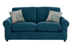 HOME Tessa Regular Fabric Sofa - Teal